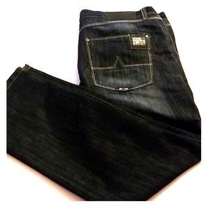 DENIM & 69 CO. Mens Button Fly Jeans